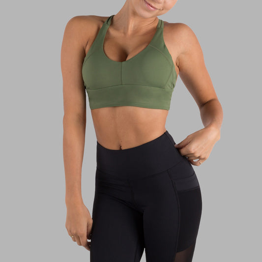 Goddess Bra - Military Green