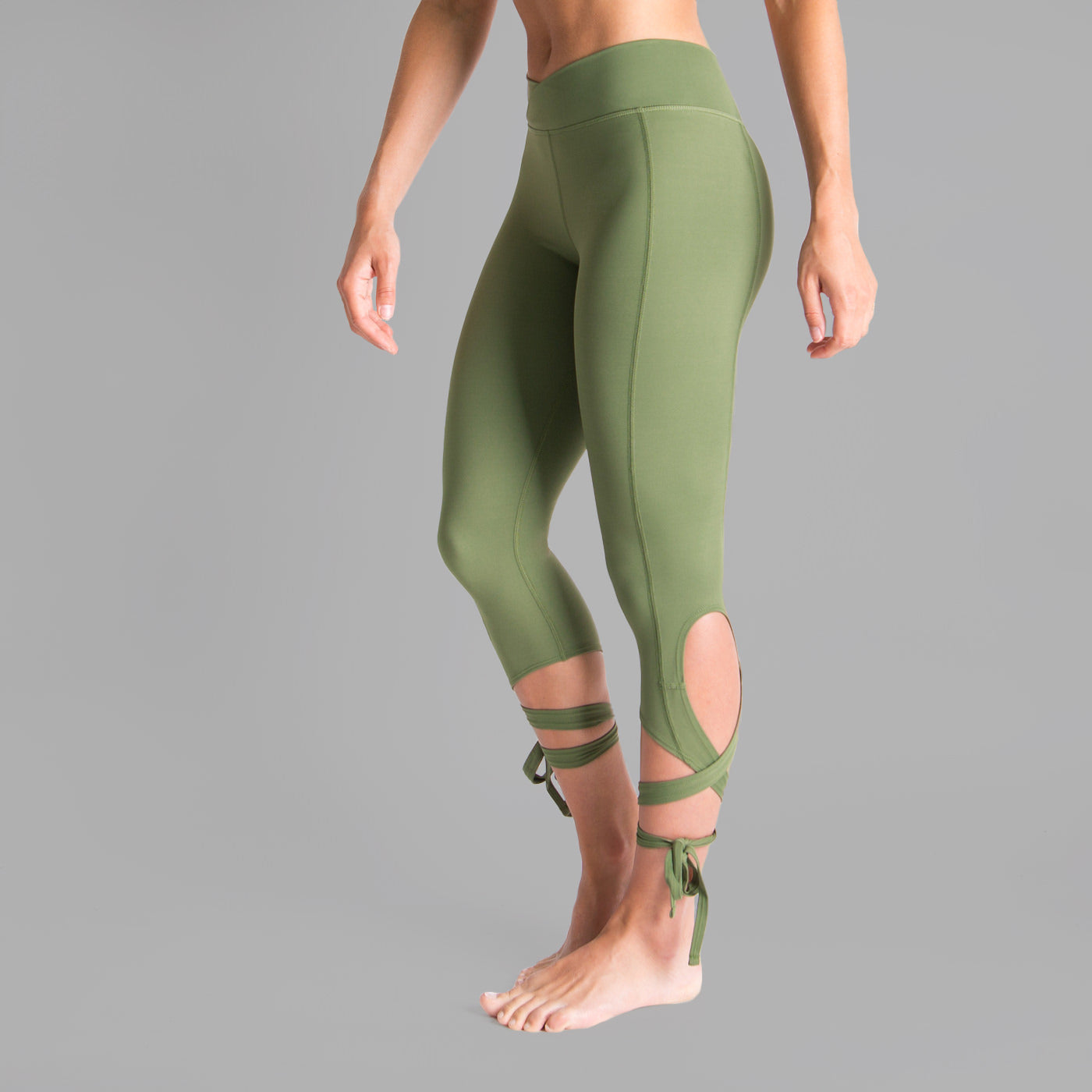 Inner Zen Leggings - Army Green – Newtype Official